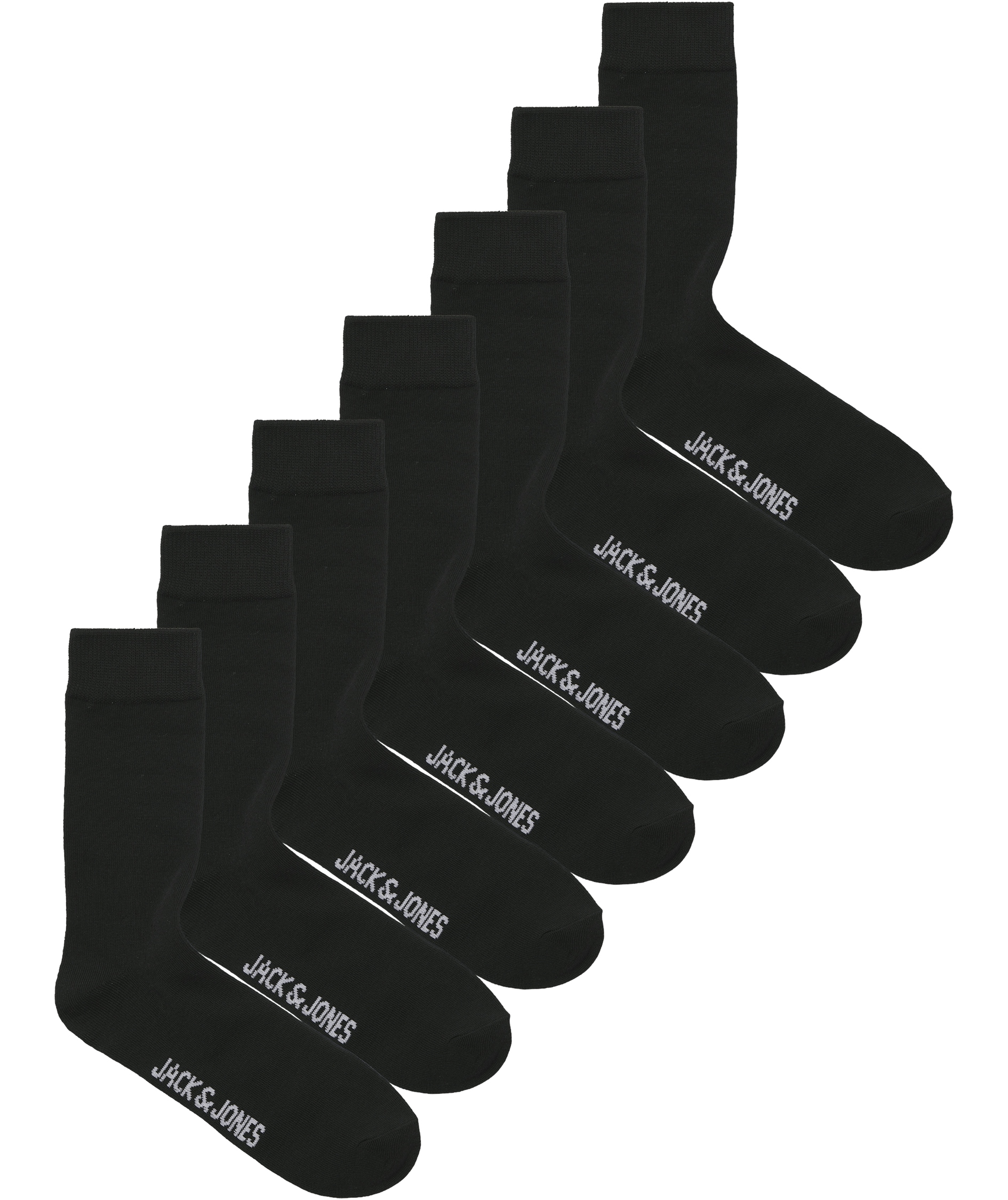 Jack & Jones JACBLACK FRIDAY 7-pack strumpor, Black