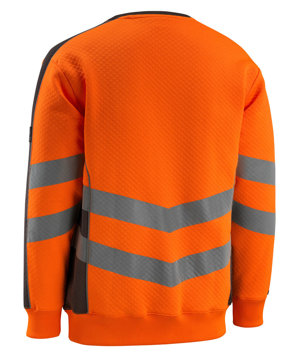 Mascot Safe Supreme Wigton collegetr&ouml;ja/sweatshirt, Varsel Orange/M&oslash;rk antracit, large image number 2