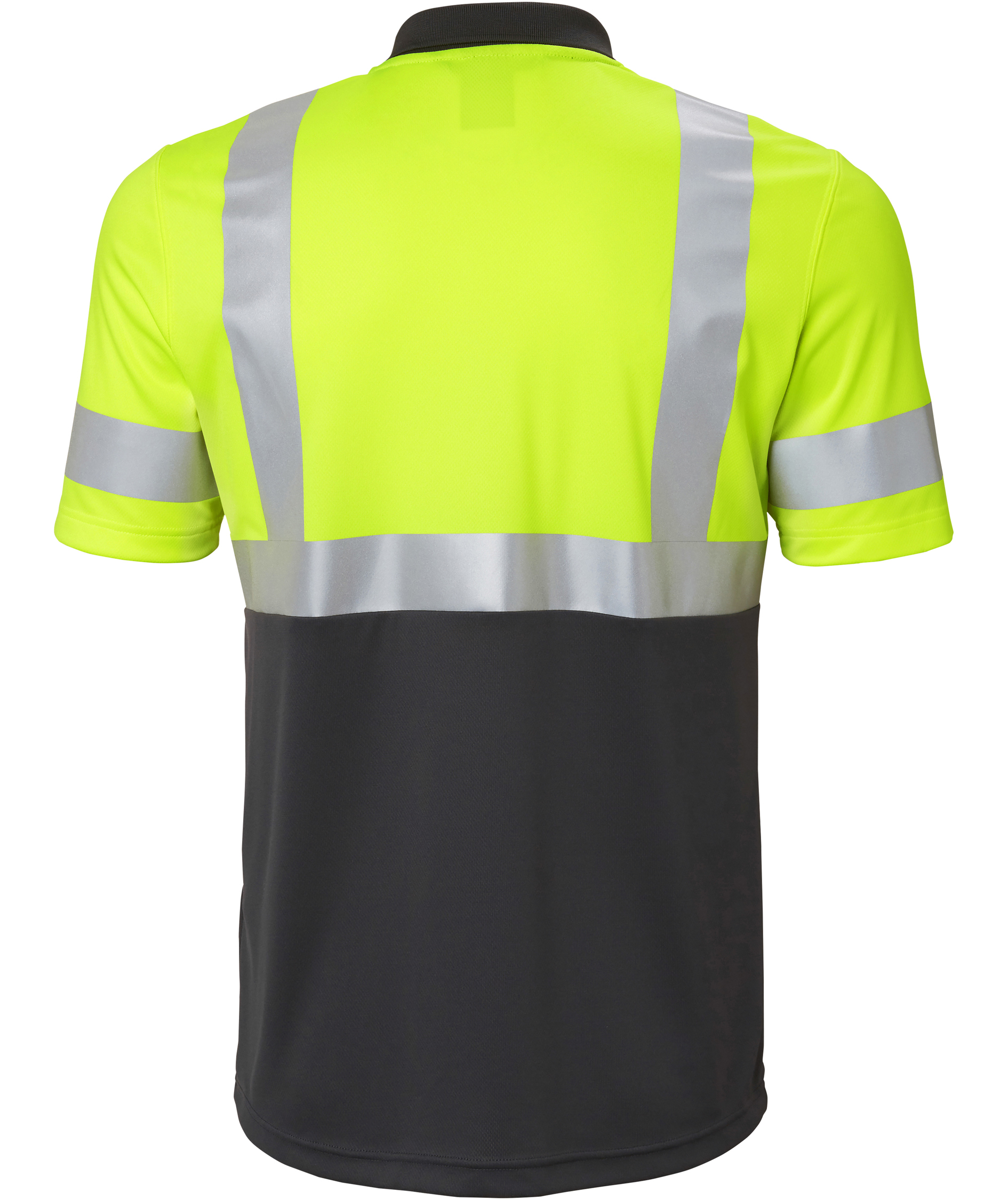 Helly Hansen Addvis polo T-shirt, Hi-vis Gul/Ebony, large image number 2