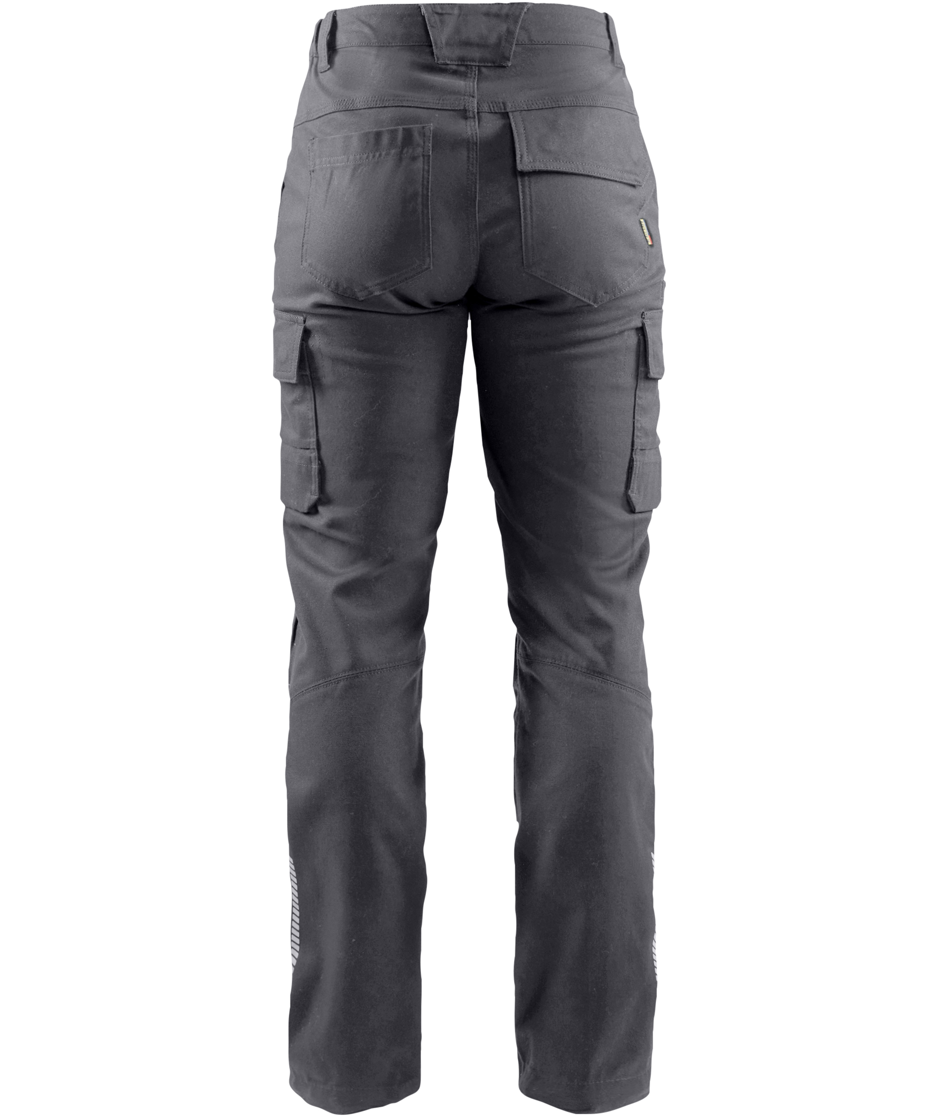 Bl&aring;kl&auml;der dame arbejdsbukser, Mellemgr&aring;, large image number 1