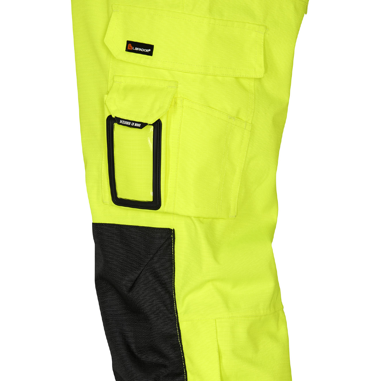 L.Brador&nbsp;winter trousers 189P, Hi-vis Yellow/Black, large image number 6