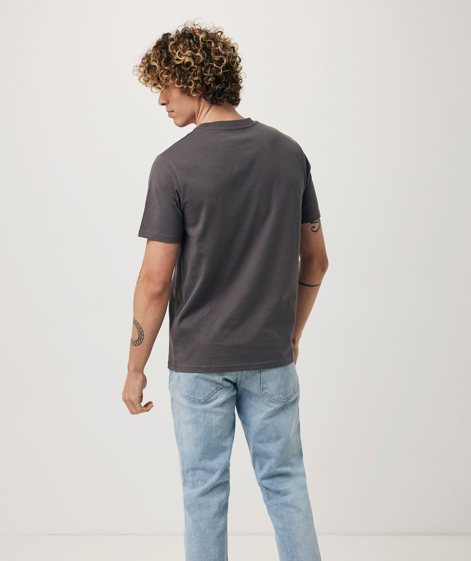 Iqoniq Brett T-Shirt, Steinkohle, large image number 3