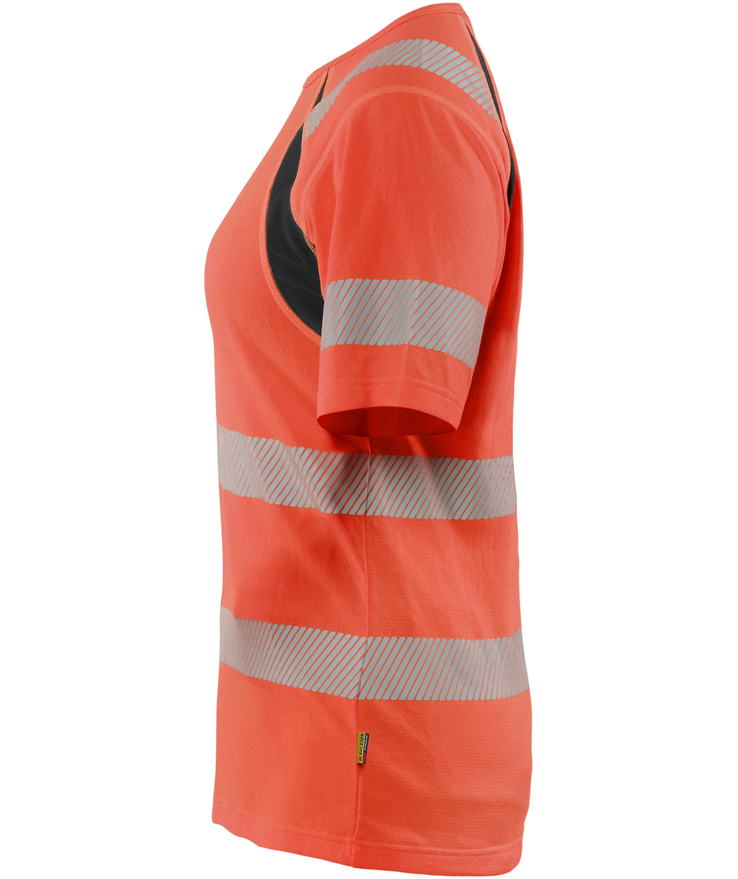 Bl&aring;kl&auml;der women's T-shirt, Hi-Vis red/black, large image number 4