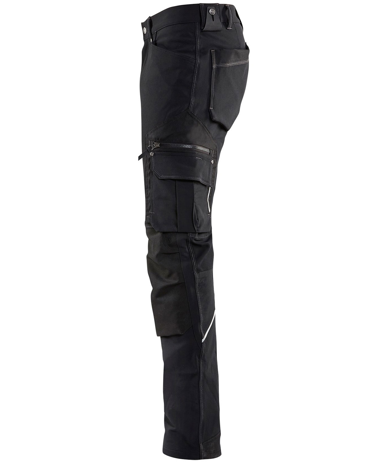 Bl&aring;kl&auml;der X1900 Arbeitshose full stretch, Schwarz, large image number 3