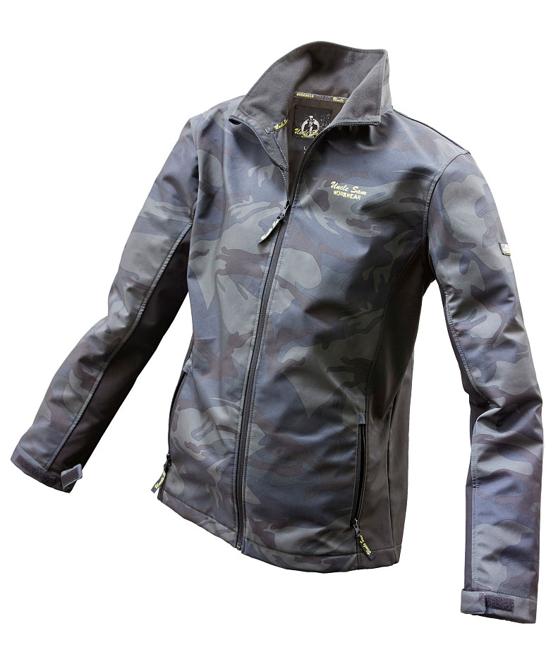 Uncle Sam softshell jacket, Camouflage