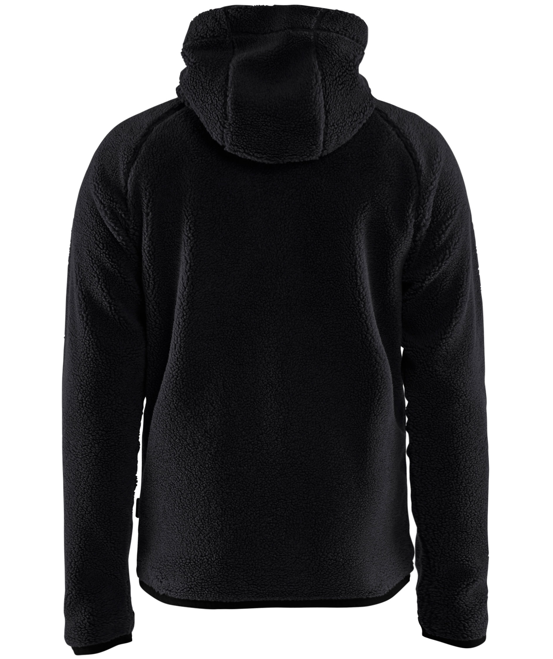 Bl&aring;kl&auml;der p&auml;lsfiberjacka, Svart