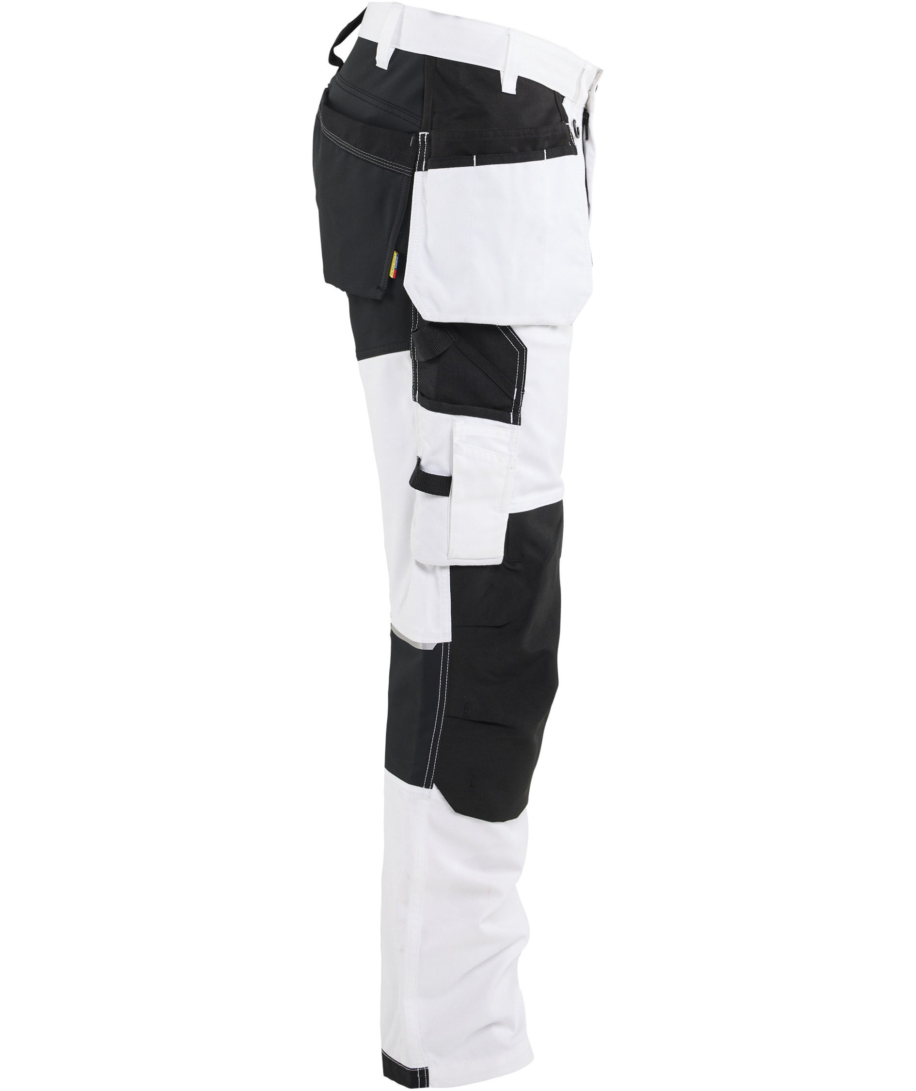 Bl&aring;kl&auml;der craftsman trousers, White/Black, large image number 2
