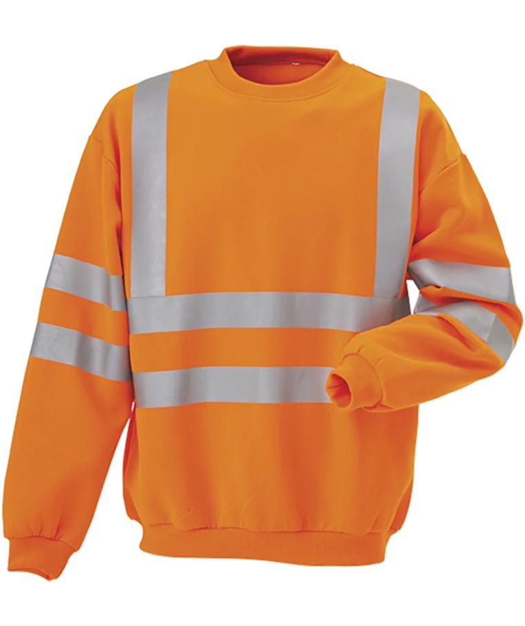 J.A.K. sweatshirt 11115, Hi-vis Orange