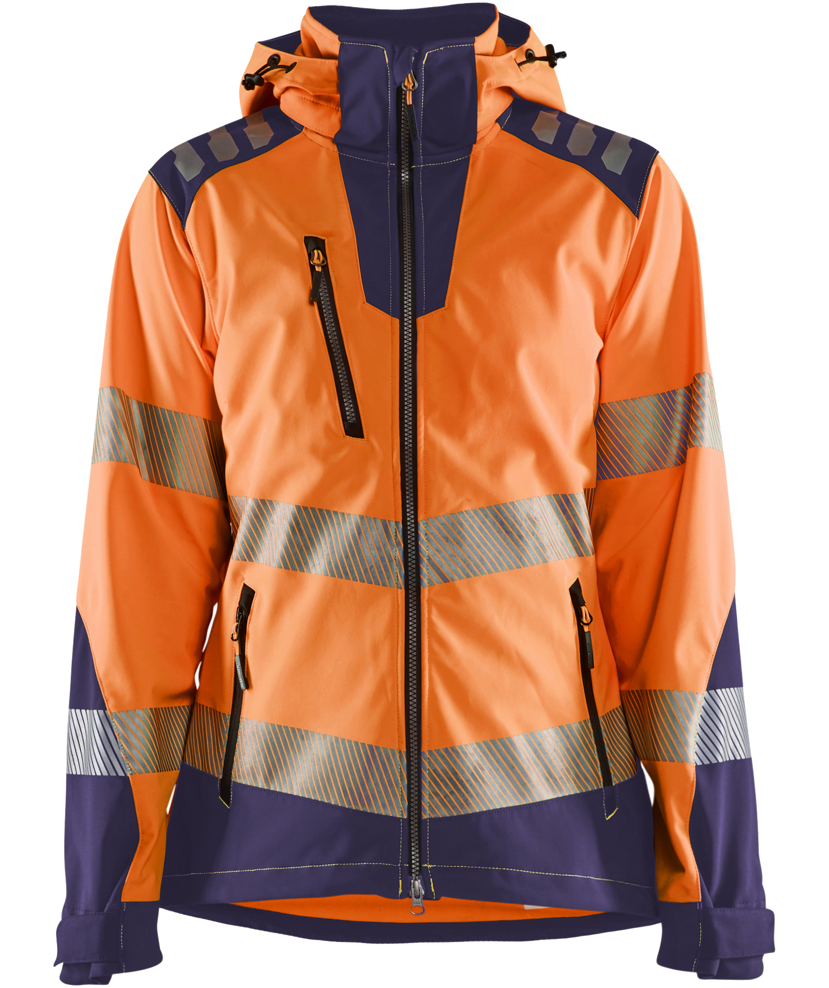 Hi-Vis Orange/Marine