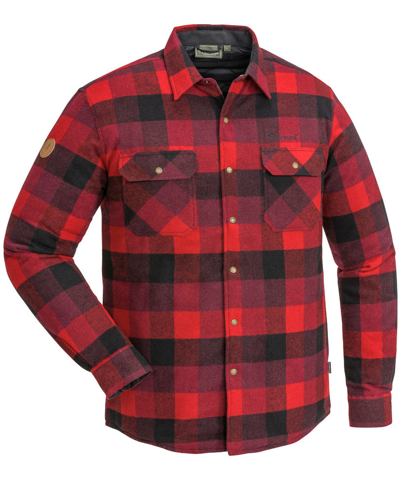 Pinewood Canada Classic 2.0 foret skovmandsskjorte, R&oslash;d
