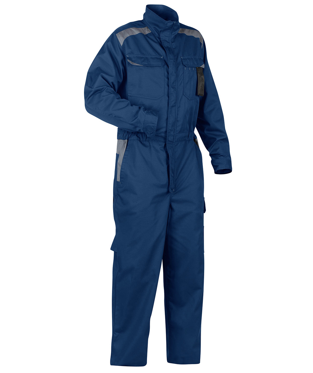 Bl&aring;kl&auml;der industrioverall, Marin/Gr&aring;