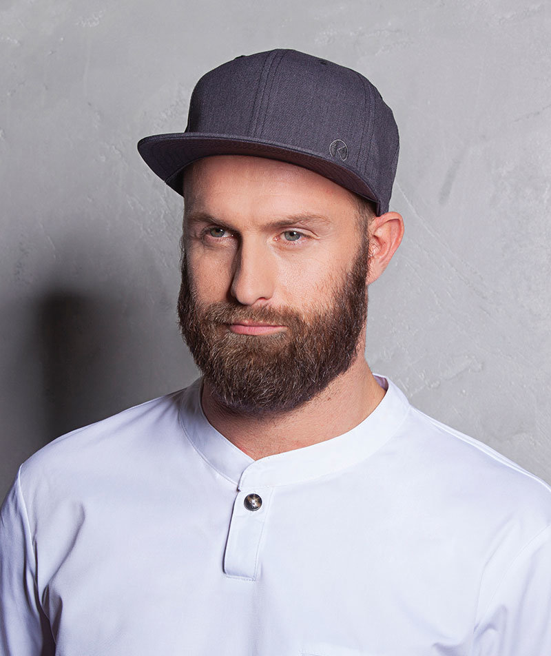 Karlowsky Jeans-style keps, Vintage Svart