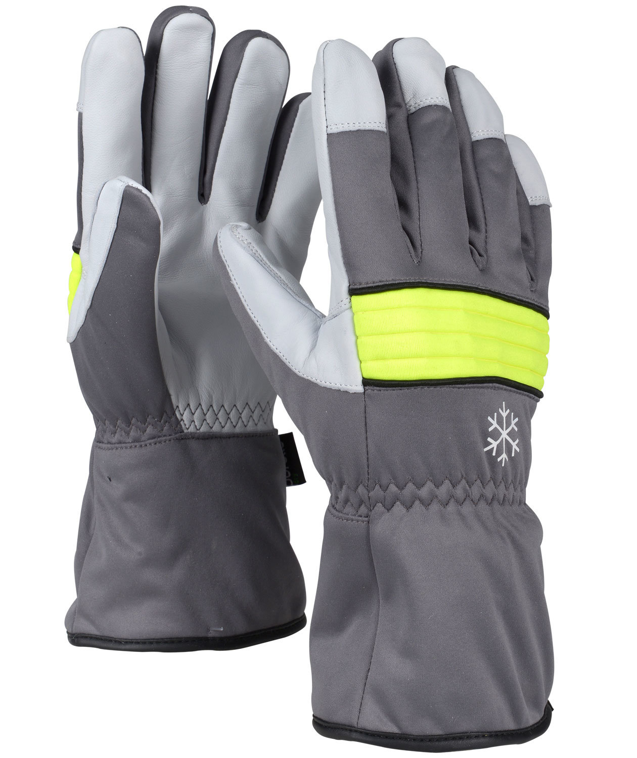 OX-ON Winter Supreme 3601 vinter arbetshandskar, Gr&aring;/Vit, large image number 0