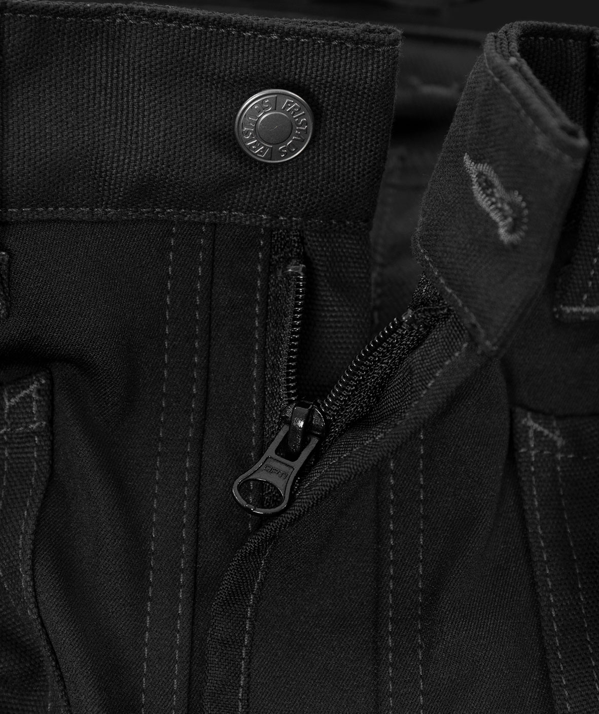 Fristads Green craftsman trousers 2530 GCYD, Black, large image number 9