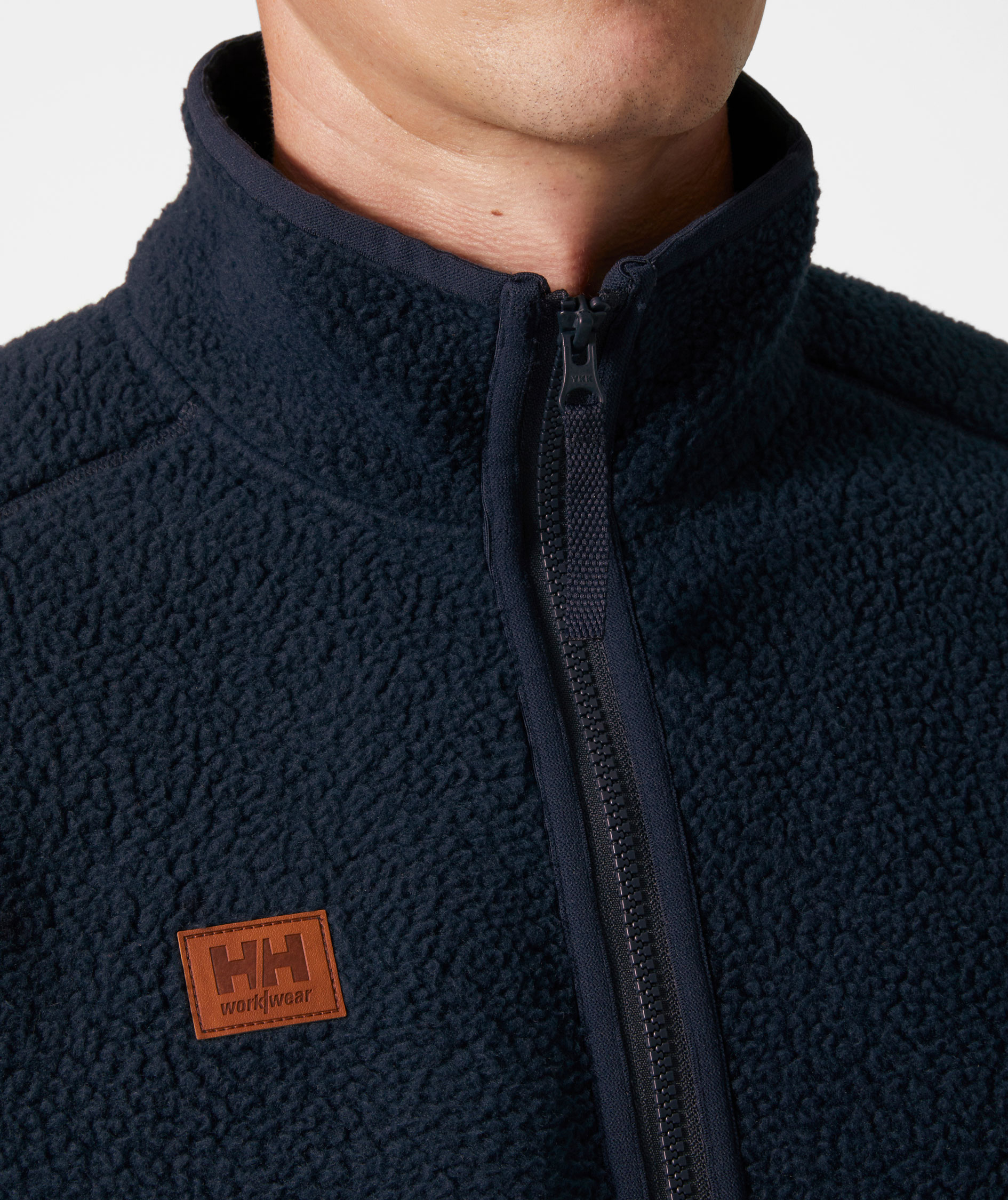 Helly Hansen Heritage fiberpelsjakke, Marine, large image number 4