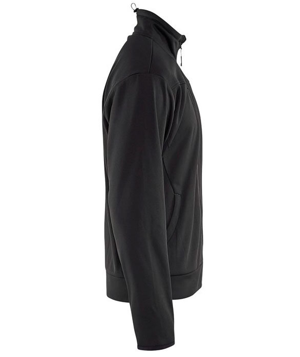 Bl&aring;kl&auml;der Unite sweat cardigan, Sort/Antracitgr&aring;, large image number 2