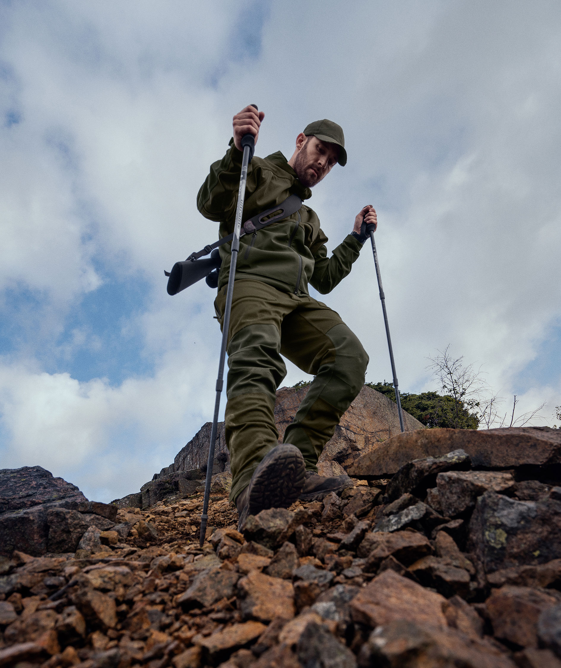 Seeland Hawker Shell II softshelljacka, Pine green