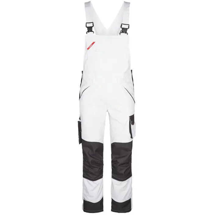 Engel Galaxy Damen Latzhose, Weiß/Anthrazitgrau Engel Galaxy Damen Latzhose, Weiß/Anthrazitgrau