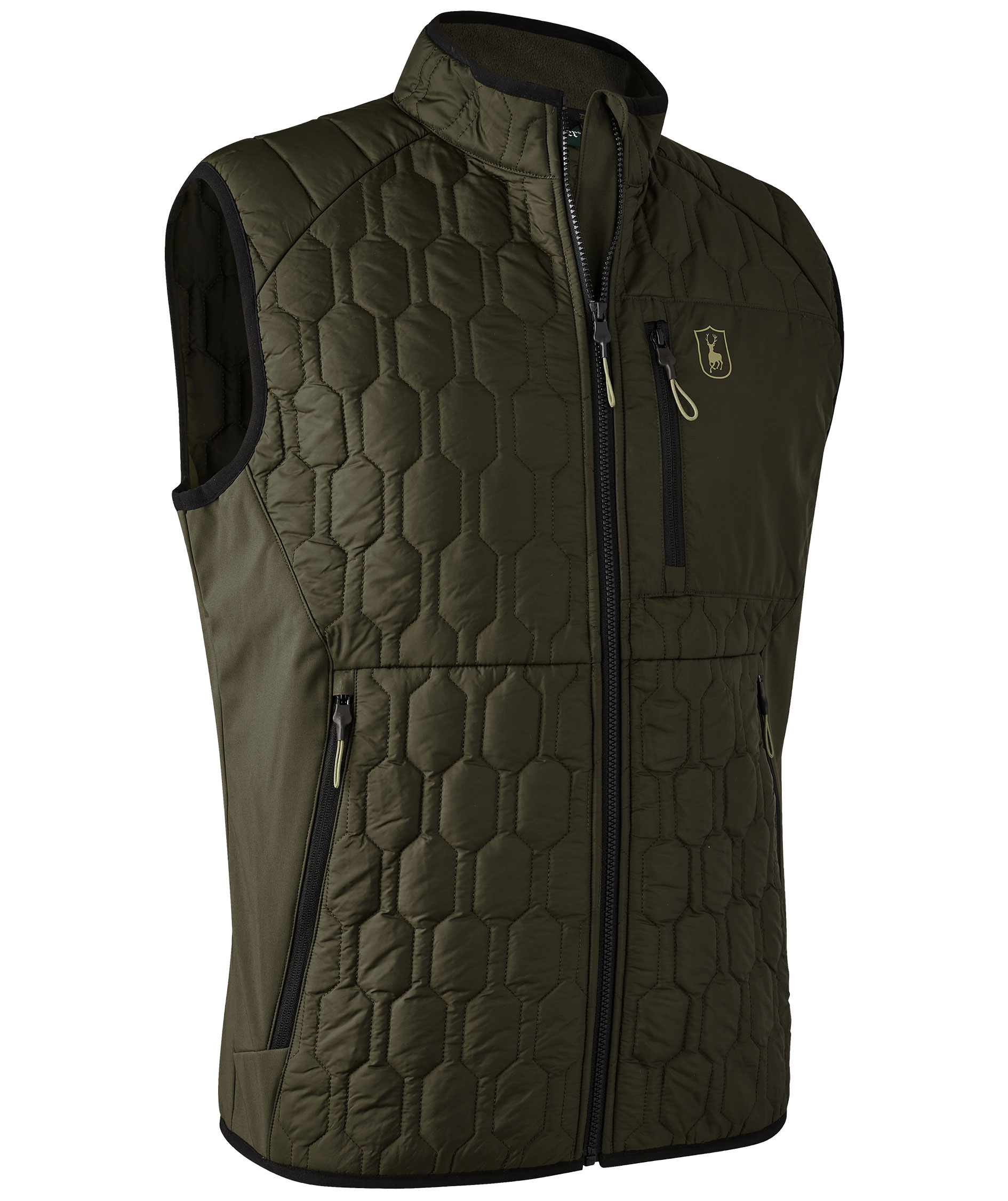 Deerhunter Mossdale vattert vest, Forest green