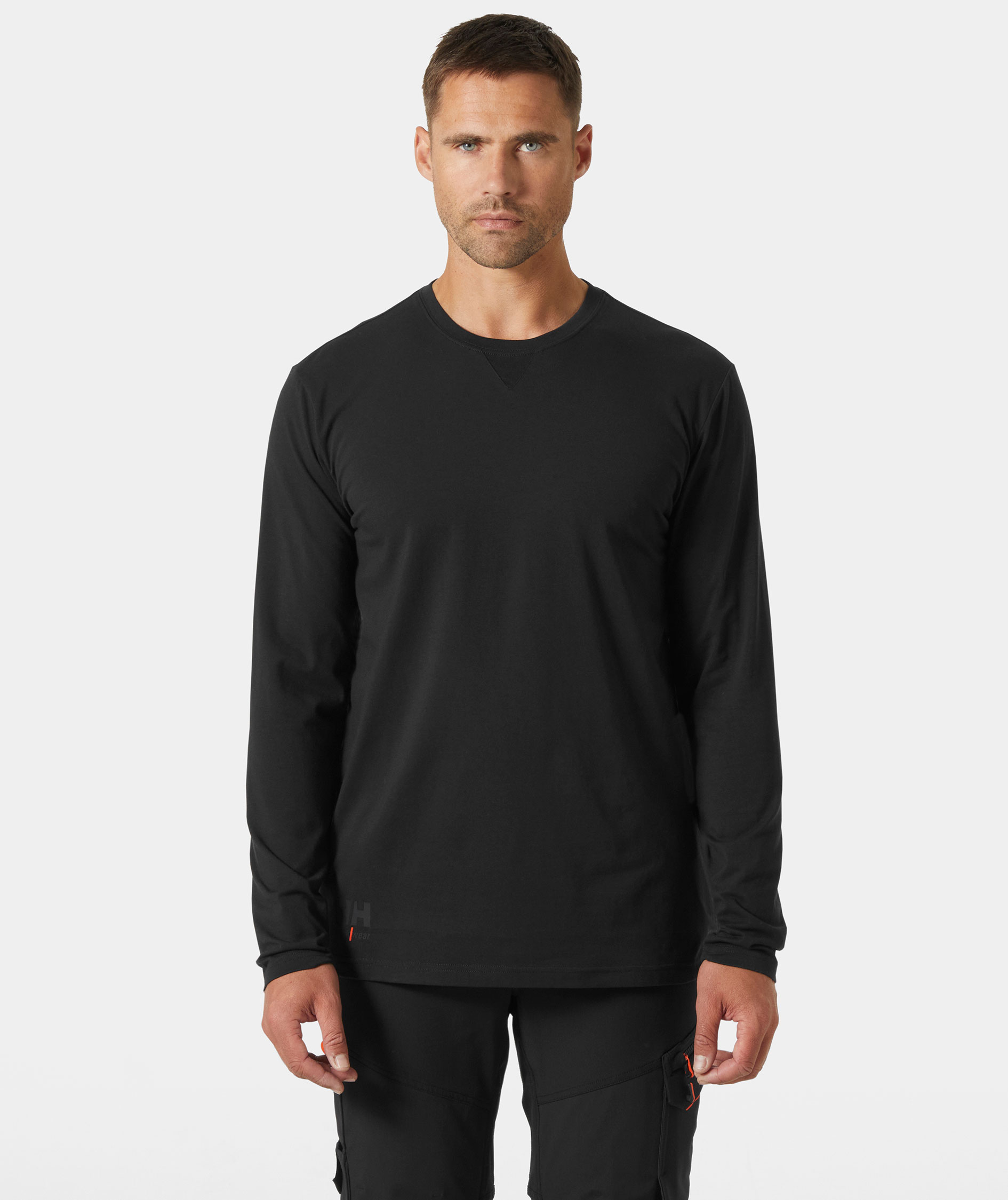 Helly Hansen Kensington lang&auml;rmliges T-Shirt, Black