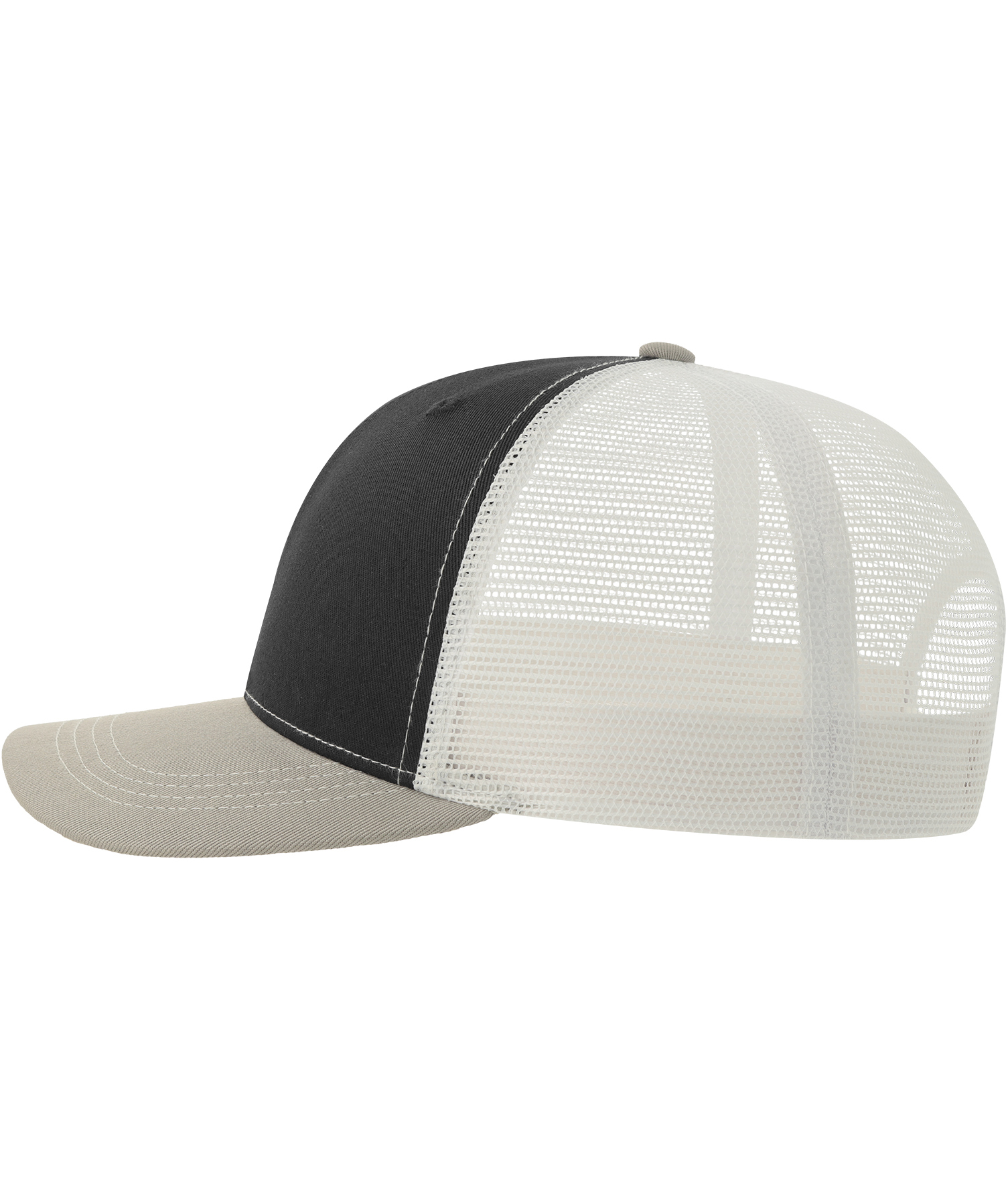 Atlantis Sonic-S cap, Black/Grey Melange/White, Black/Grey Melange/White, large image number 4