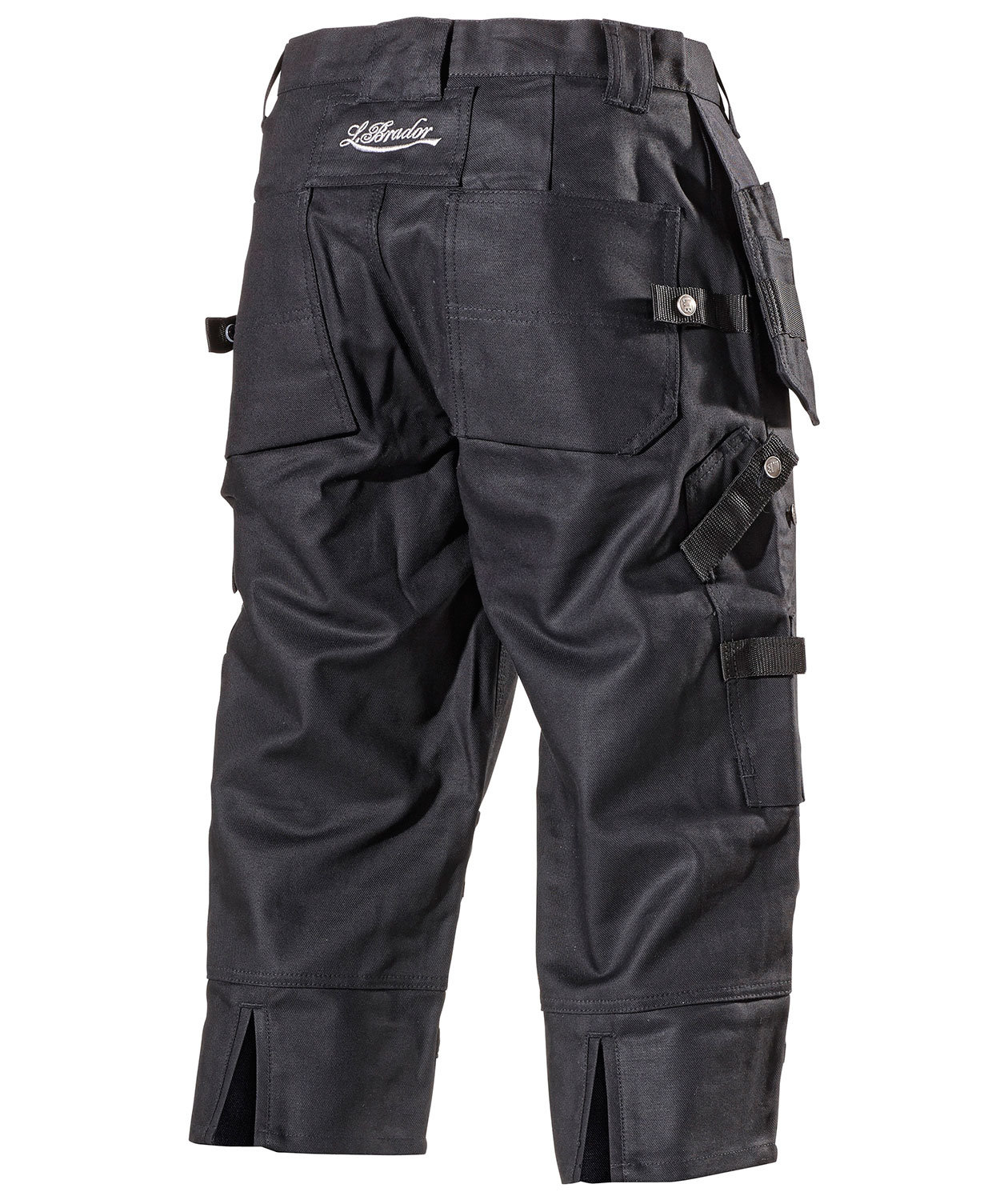 L.Brador hantverkspiratbyxa dam 121B, Svart