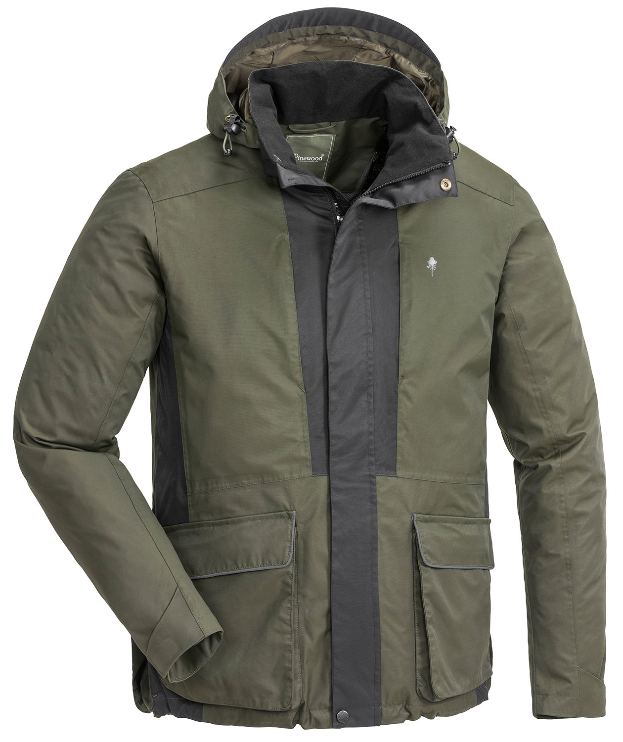 Pinewood Dog Sports 2.0 jakke, Mossgreen/Black