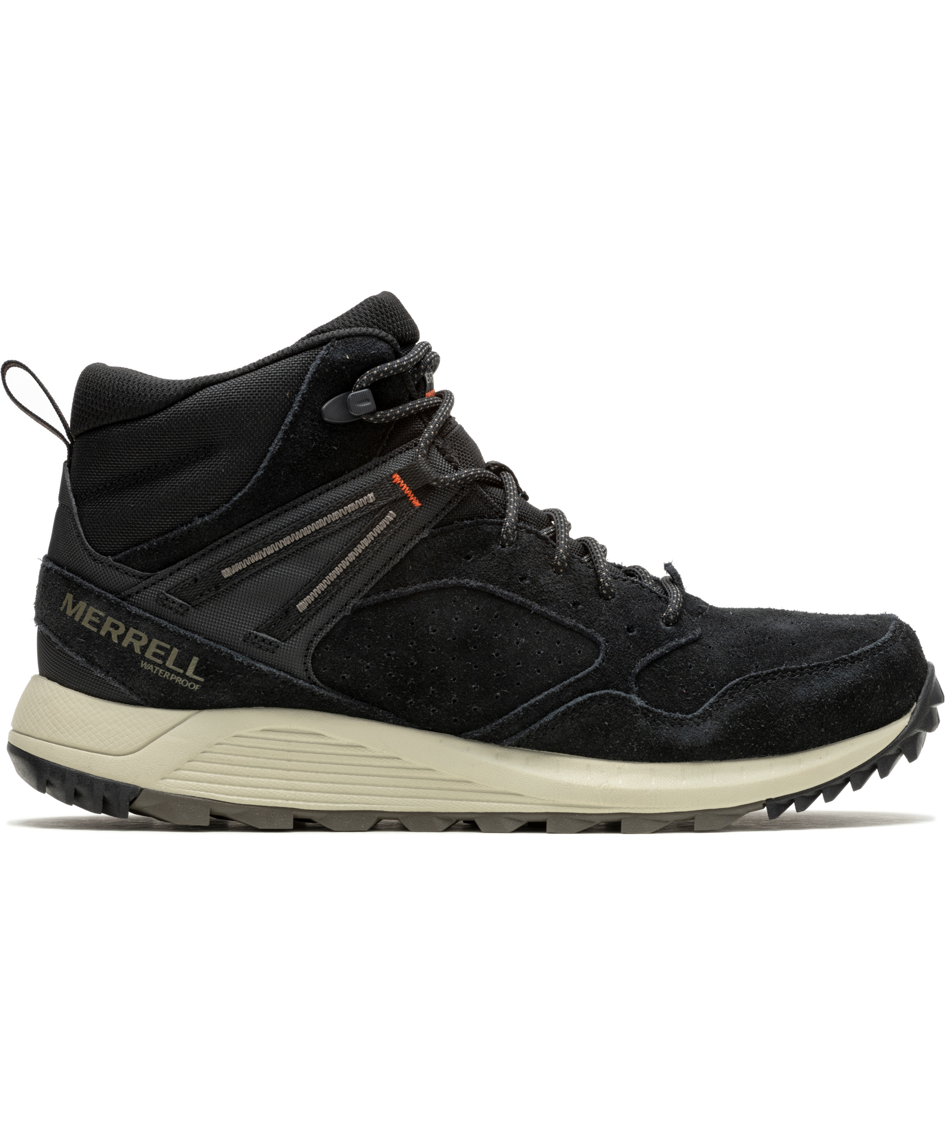 Merrell Wildwood Mid LTR WP vandrark&auml;ngor, Black