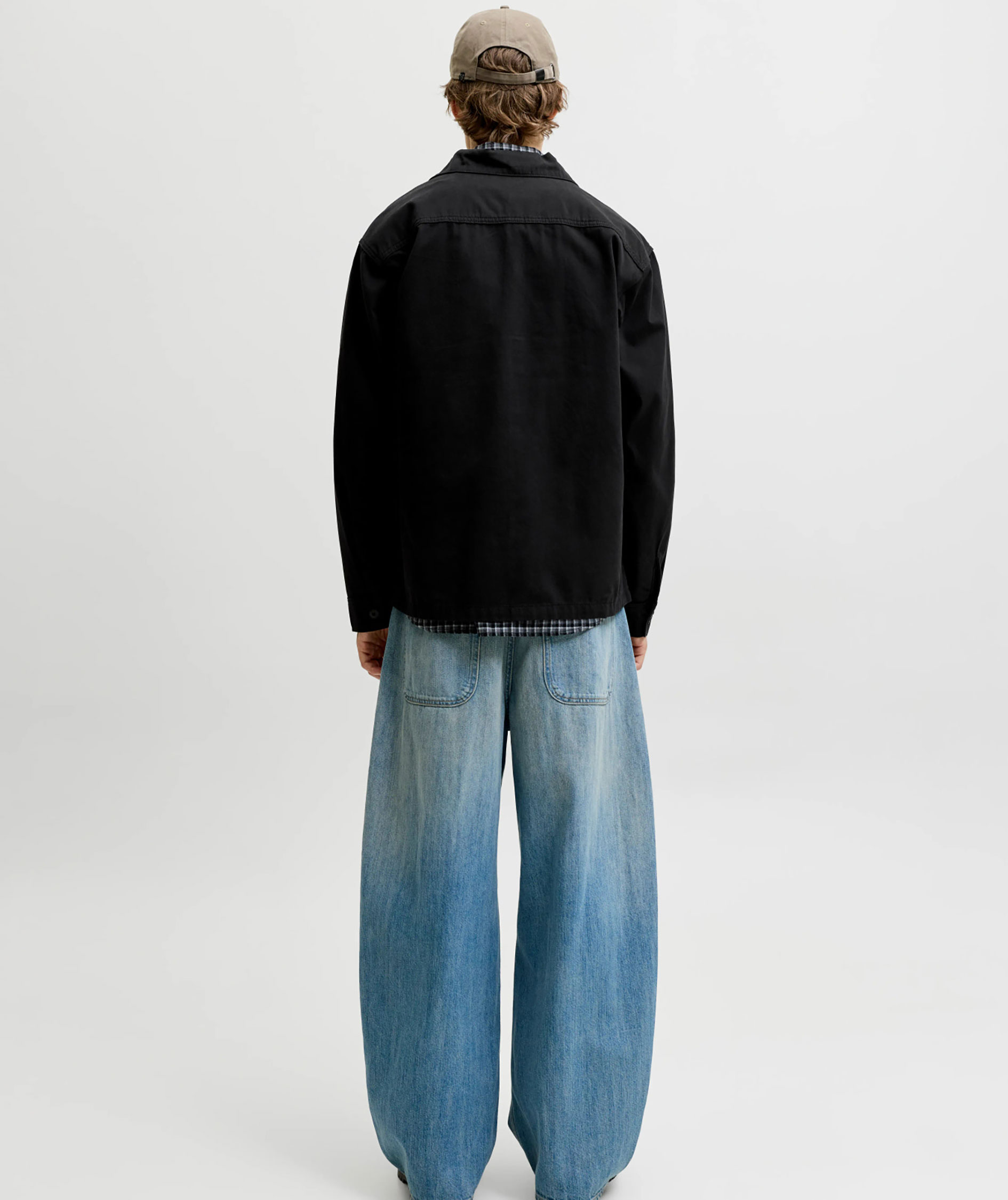 Jack & Jones JJEARCHIVE TWILL overshirt, Black, large image number 2
