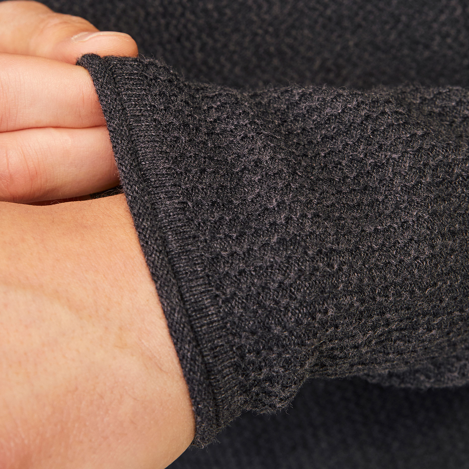 Jack & Jones JJECOOPER striktr&oslash;je, Dark Grey Melange, large image number 5