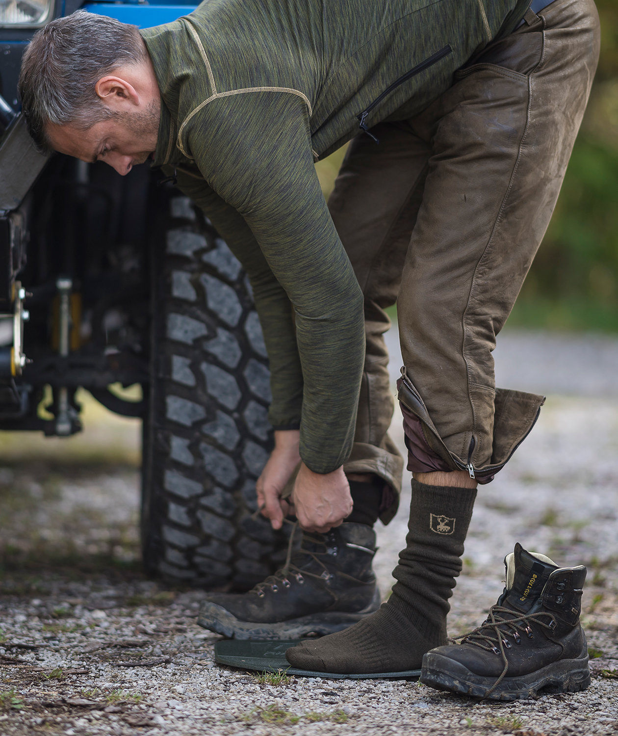 Deerhunter Norden Insulated fleecetr&oslash;je, Green Melange, large image number 2