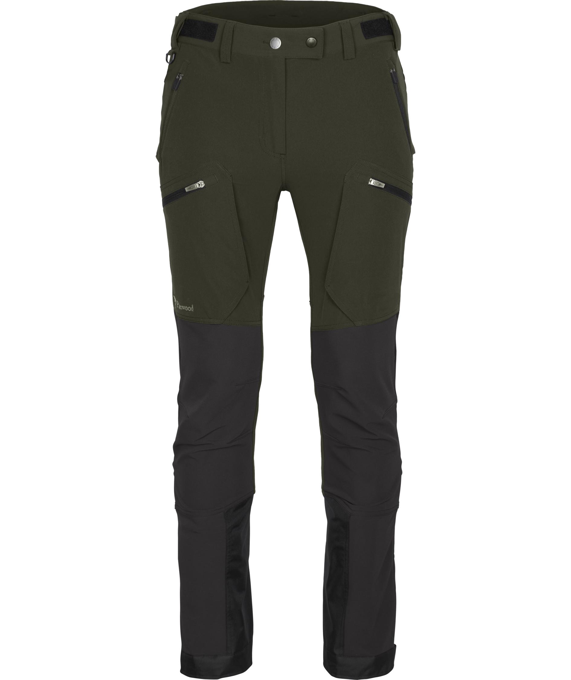 Pinewood Abisko Adventure dame jagtbukser, Moss green, Moss green, swatch
