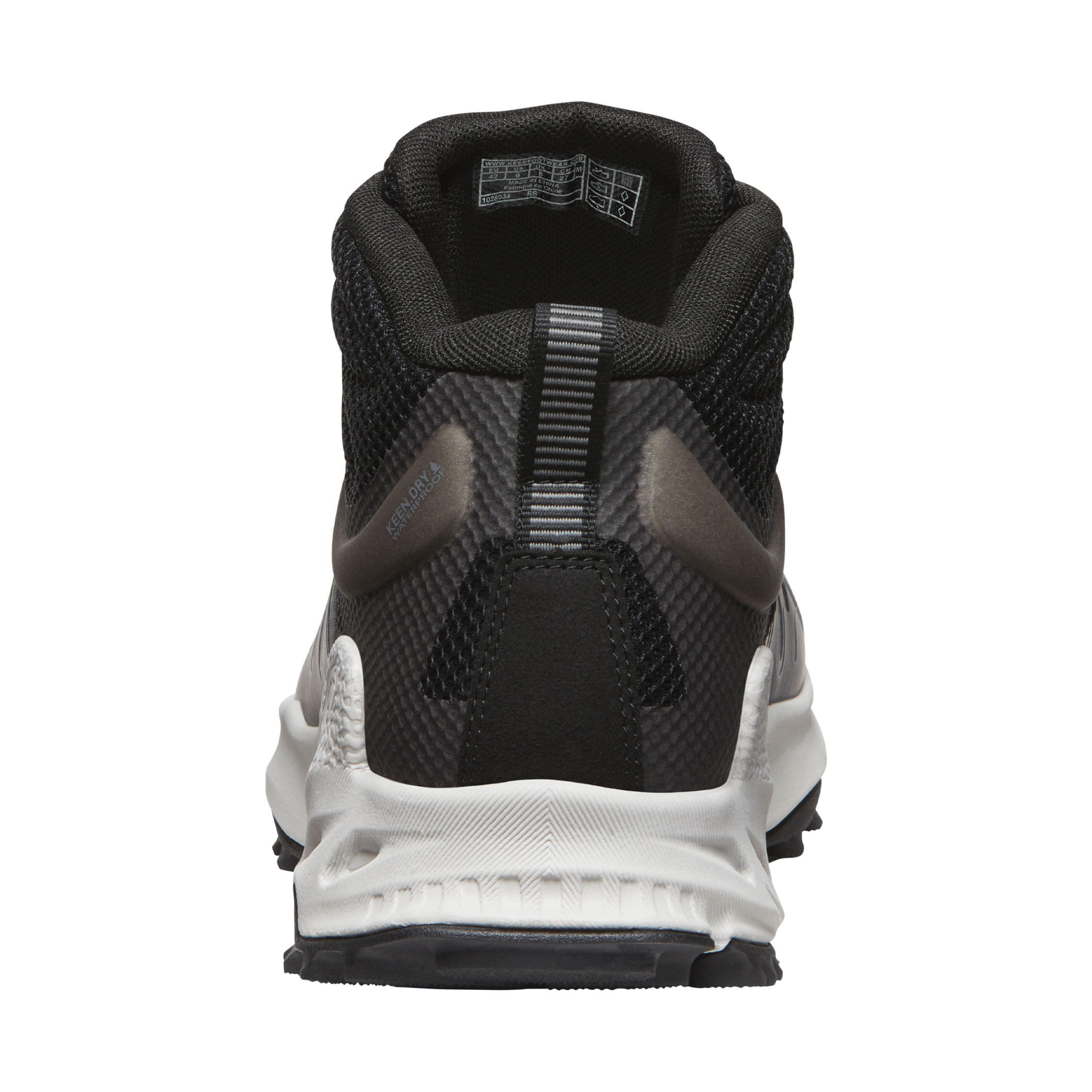 Keen Zionic Mid WP hiking boots, Black/Steel Grey, large image number 7