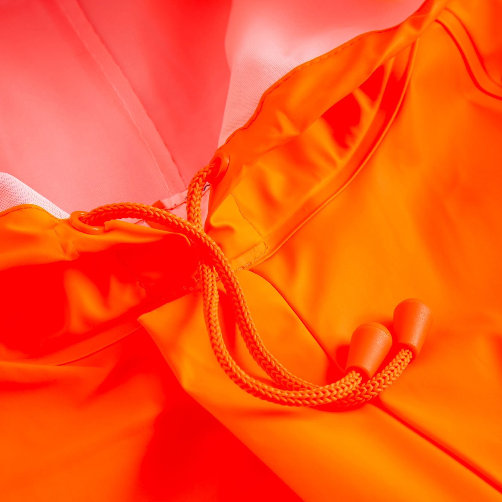 Lyngs&oslash;e PU regnjacka, Varsel Orange