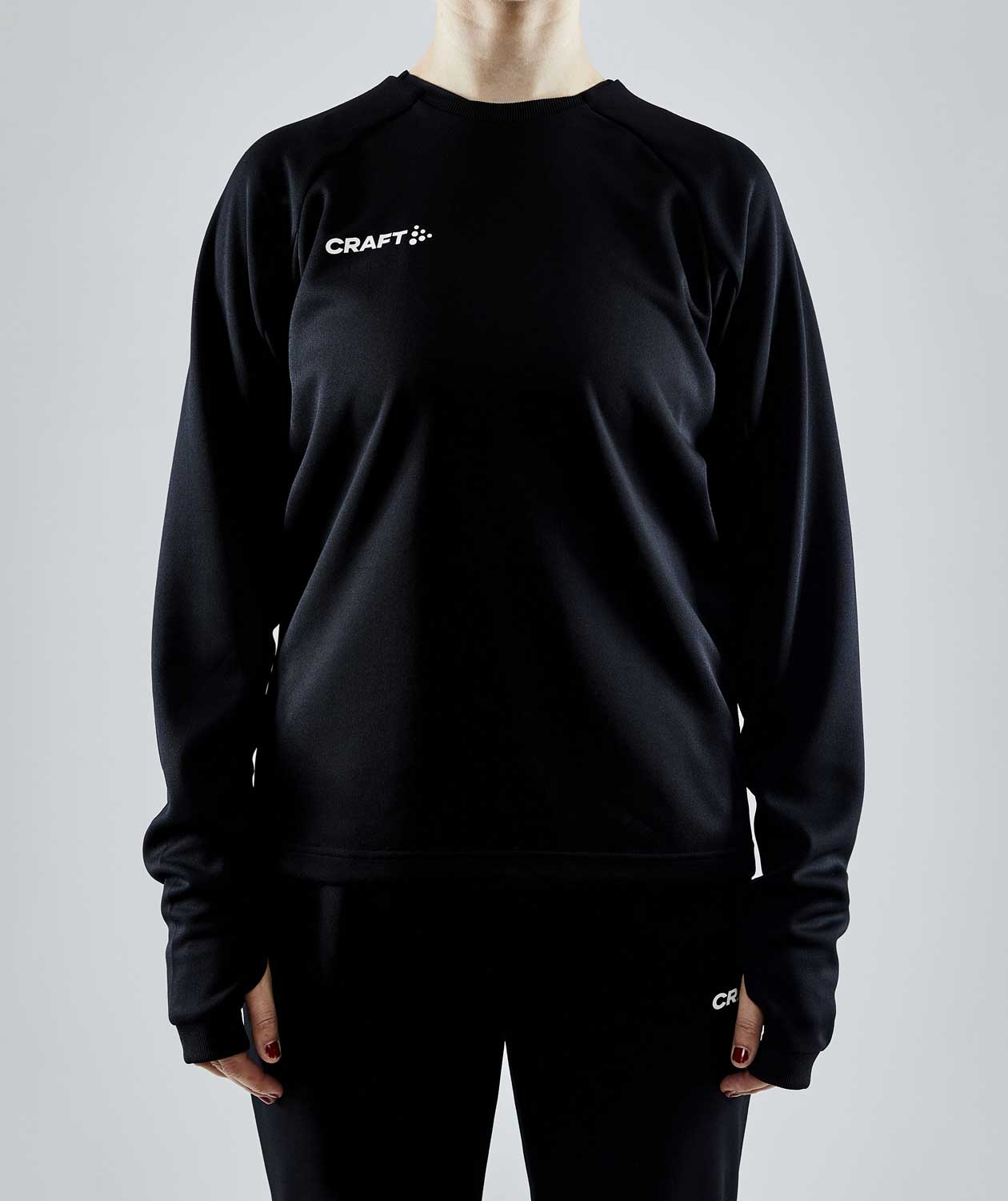 Craft Evolve sweatshirt dam, Svart