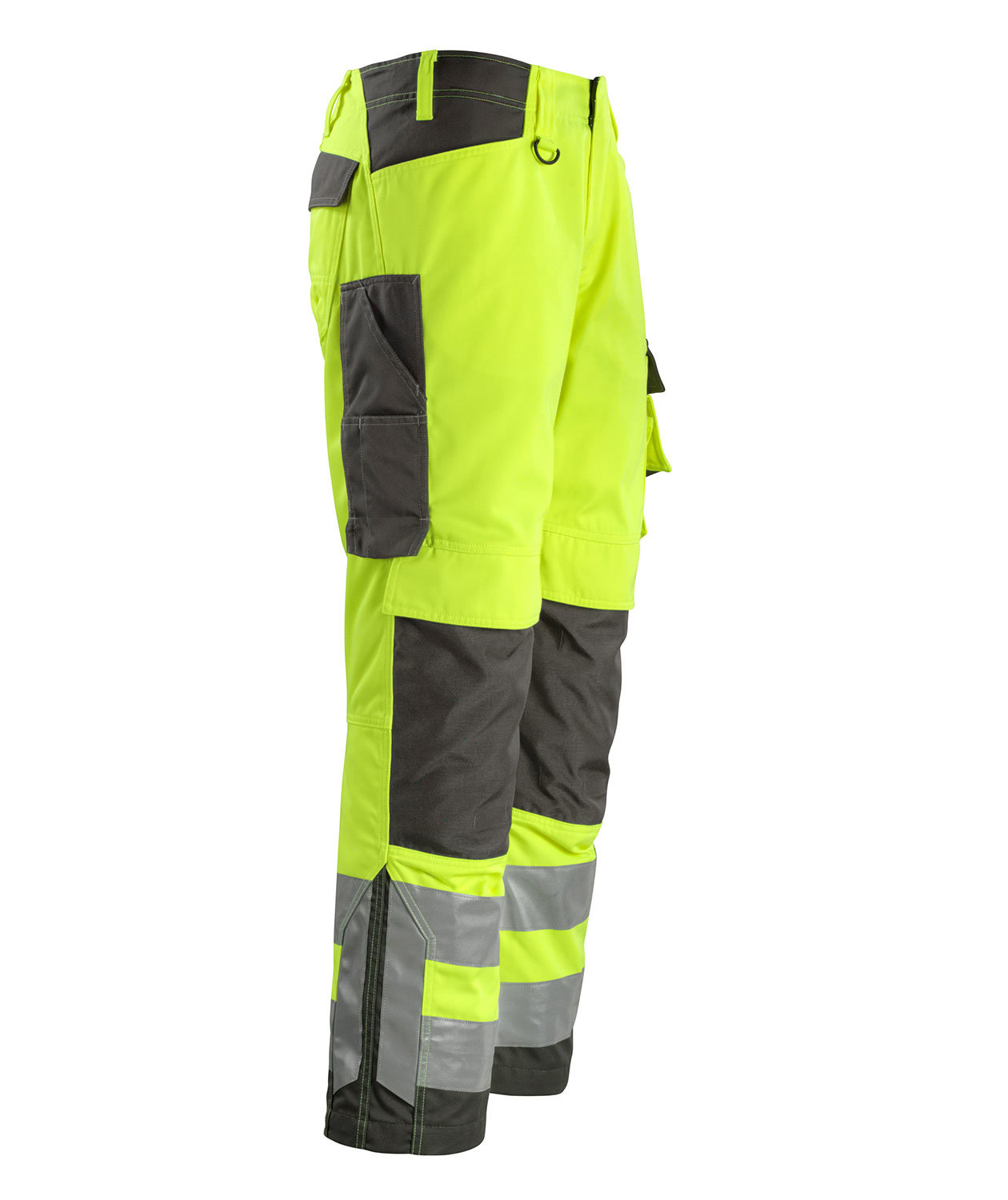 Mascot Safe Supreme Kendal arbeidsbukse, Hi-vis Gul/M&oslash;rk antrasitt, large image number 3