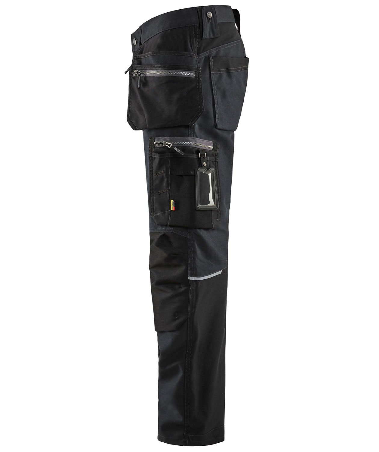 Bl&aring;kl&auml;der h&aring;ndv&aelig;rkerbukser, Sort, large image number 3
