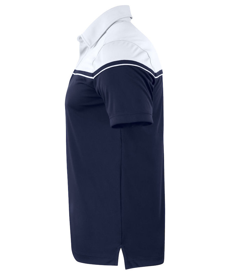 Cutter & Buck Seabeck pik&eacute;tr&ouml;ja, M&ouml;rk Navy/Vit, large image number 3