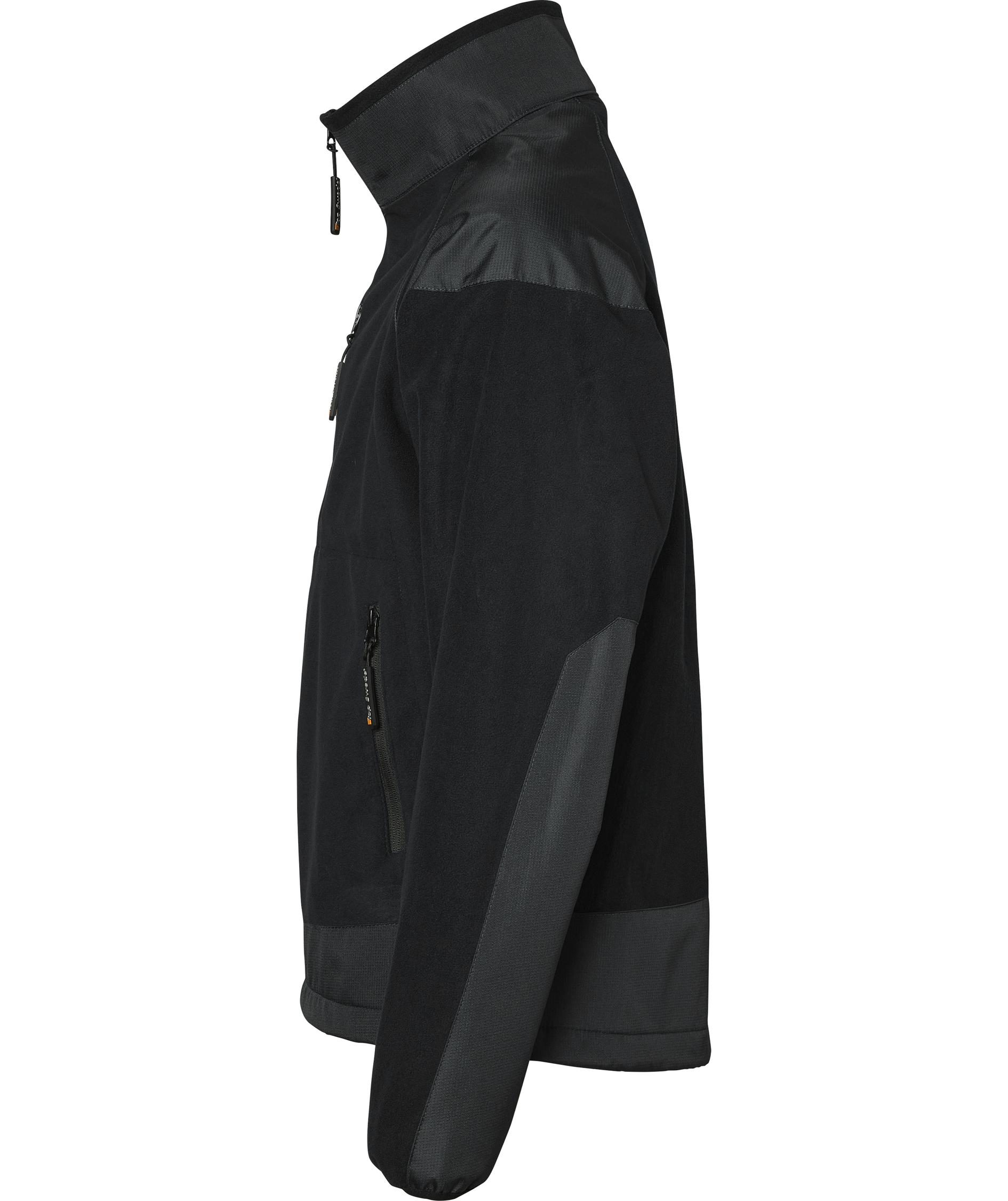 Top Swede Fleecejacke 4140, Schwarz, large image number 3