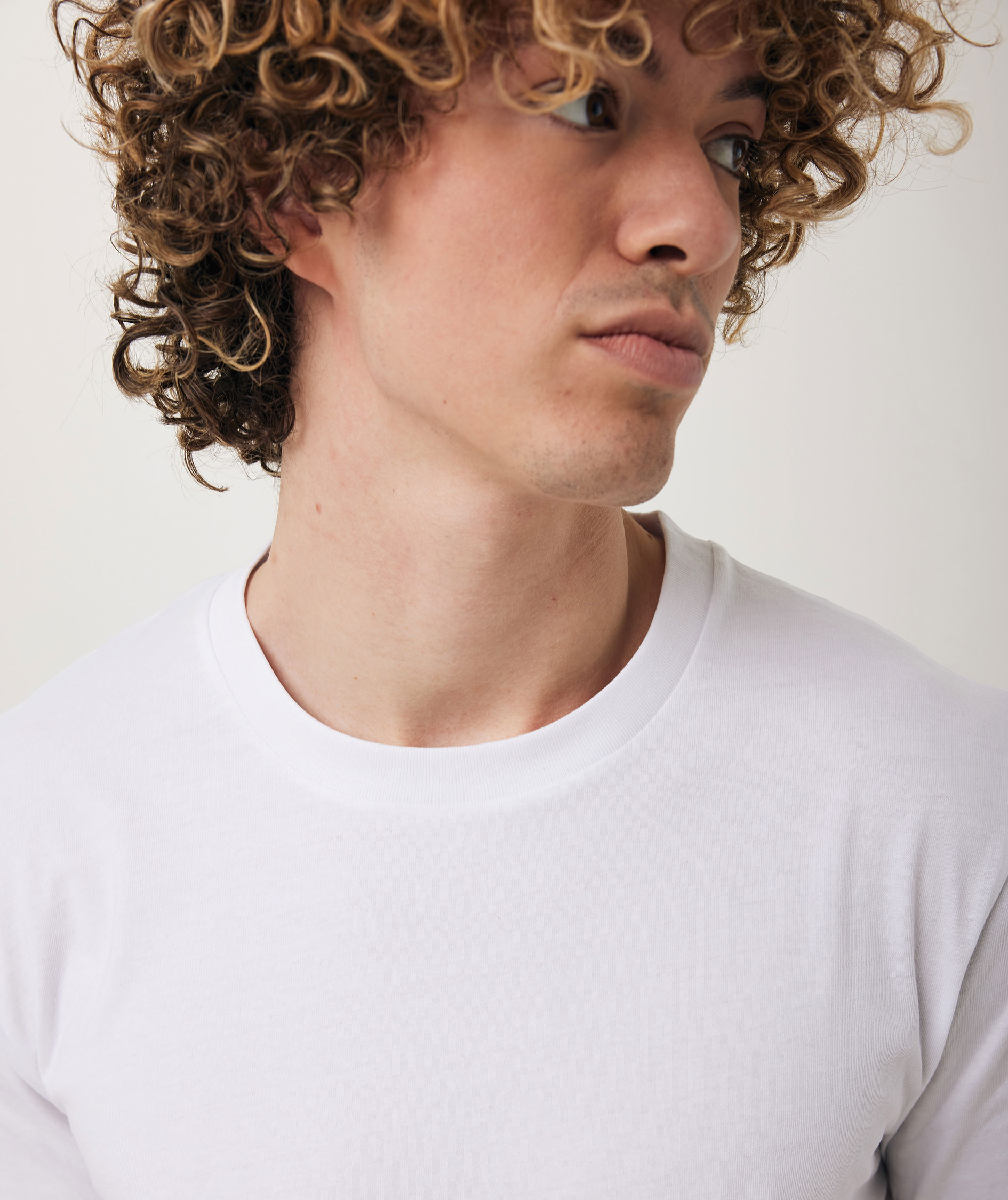 Iqoniq Brett T-shirt, Recycled White, large image number 7