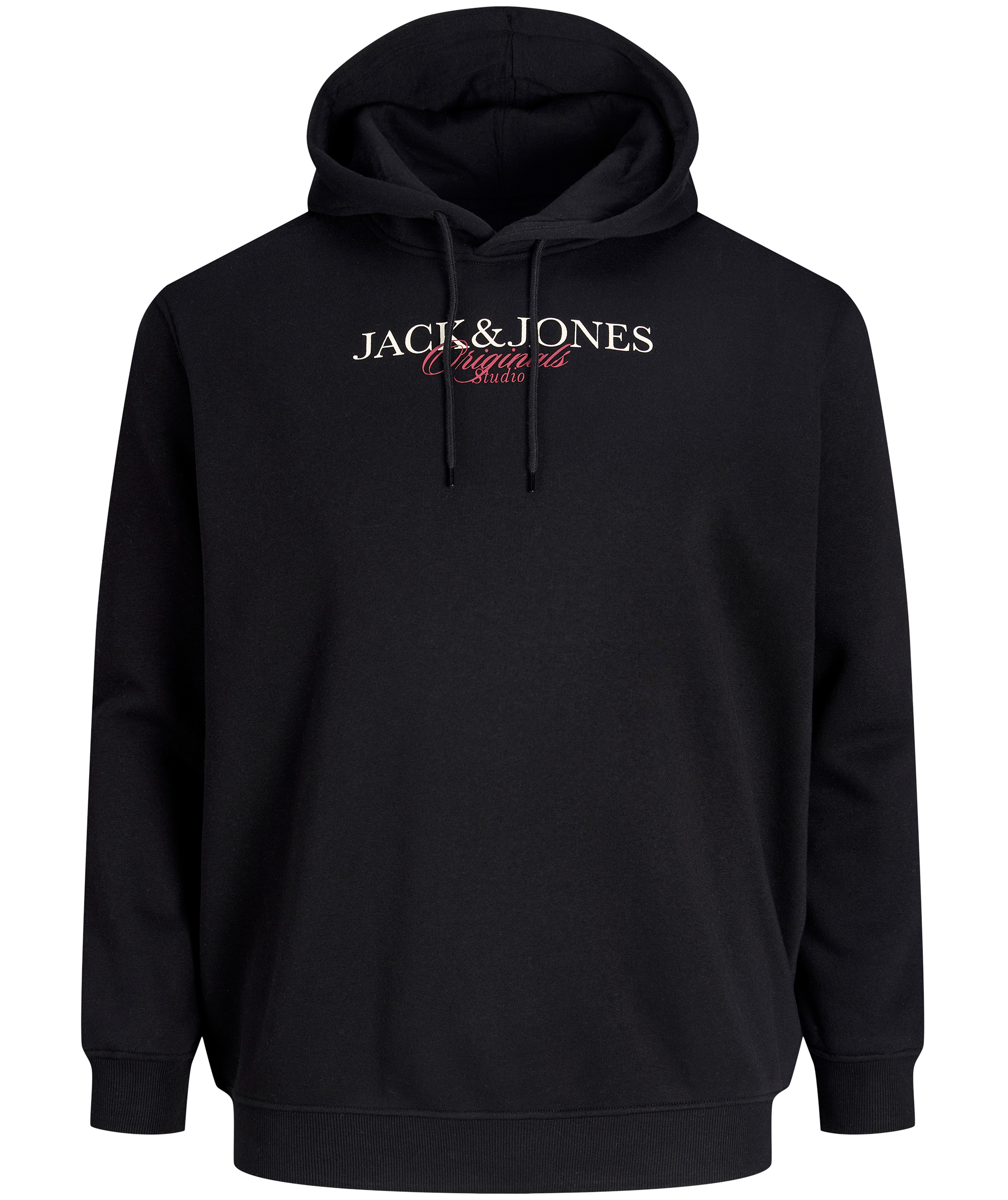 Jack & Jones JORBILLYBURG 2-pak hoodie, Black/Bright White