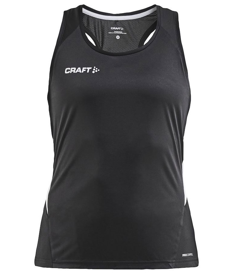 Craft Pro Control Impact tank top dam, Black/white