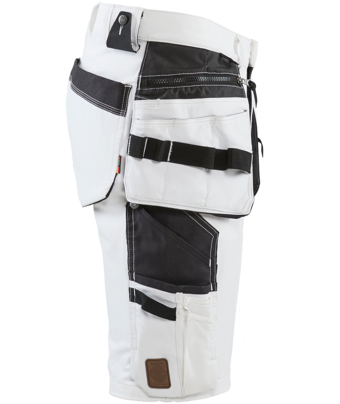 Bl&aring;kl&auml;der craftsman shorts full stretch, White/dark grey, large image number 3