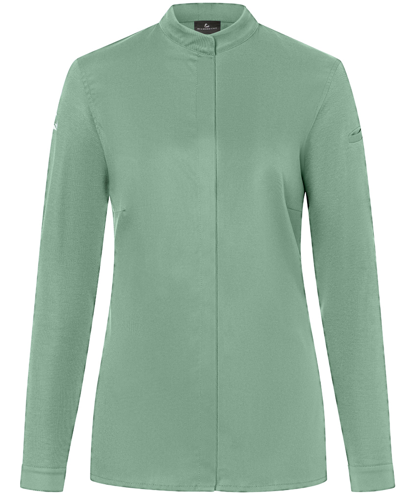 Karlowsky DIAMOND CUT&reg; Avantgarde women's chefs jacket, Pastel Green, large image number 0