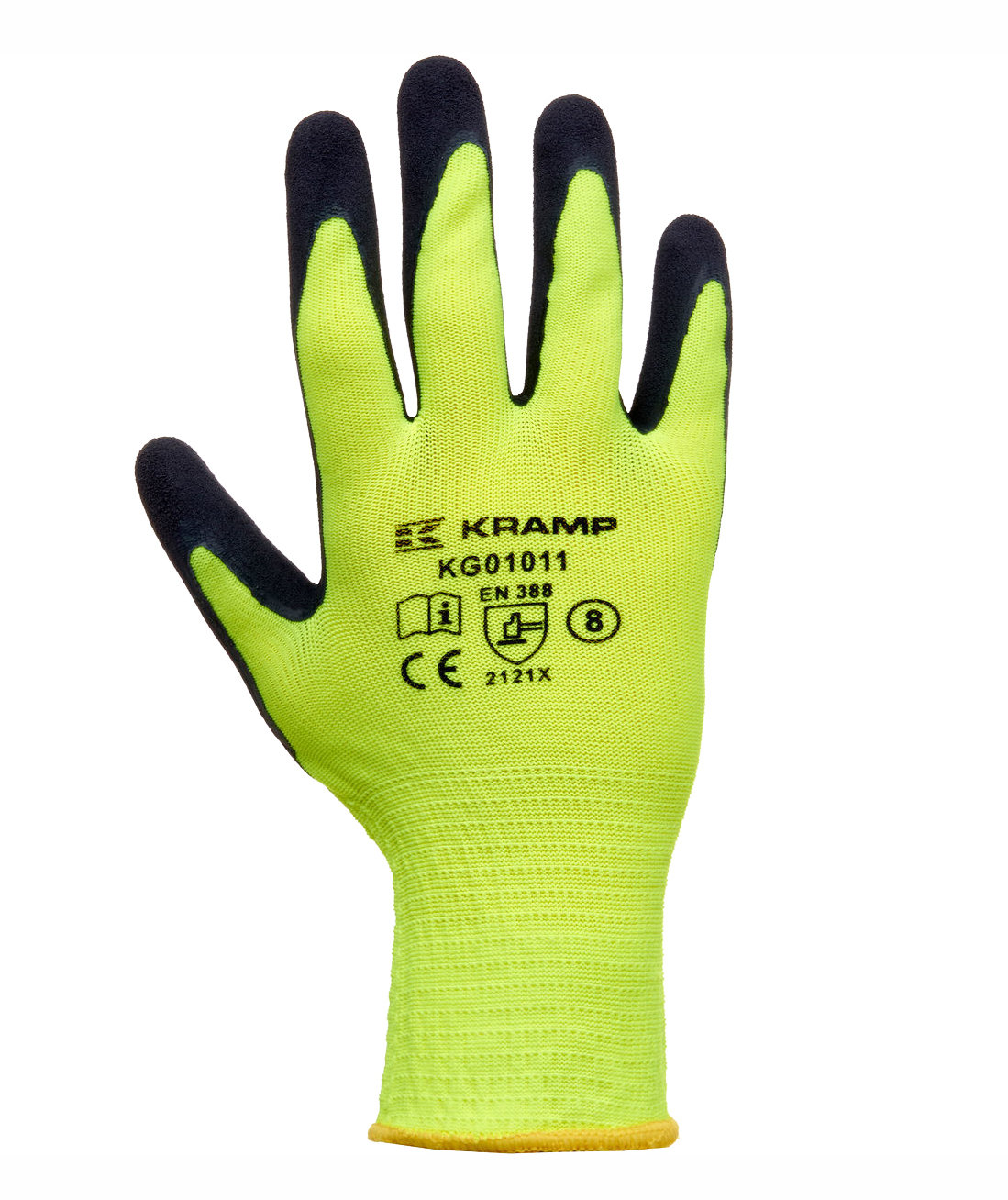 Kramp mounting gloves light, Yellow, large image number 0