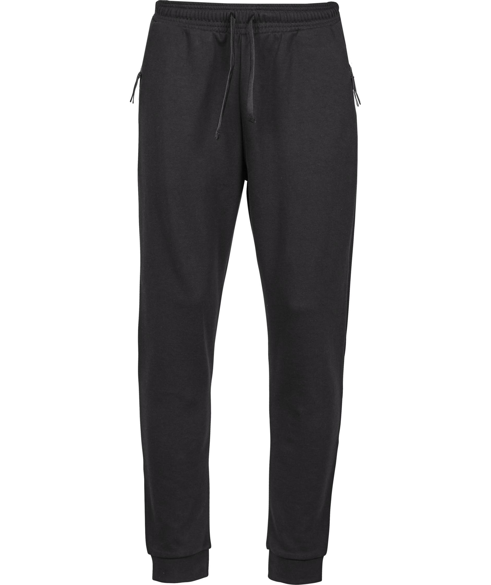 Tee Jays Athletic jogging byxa, Black