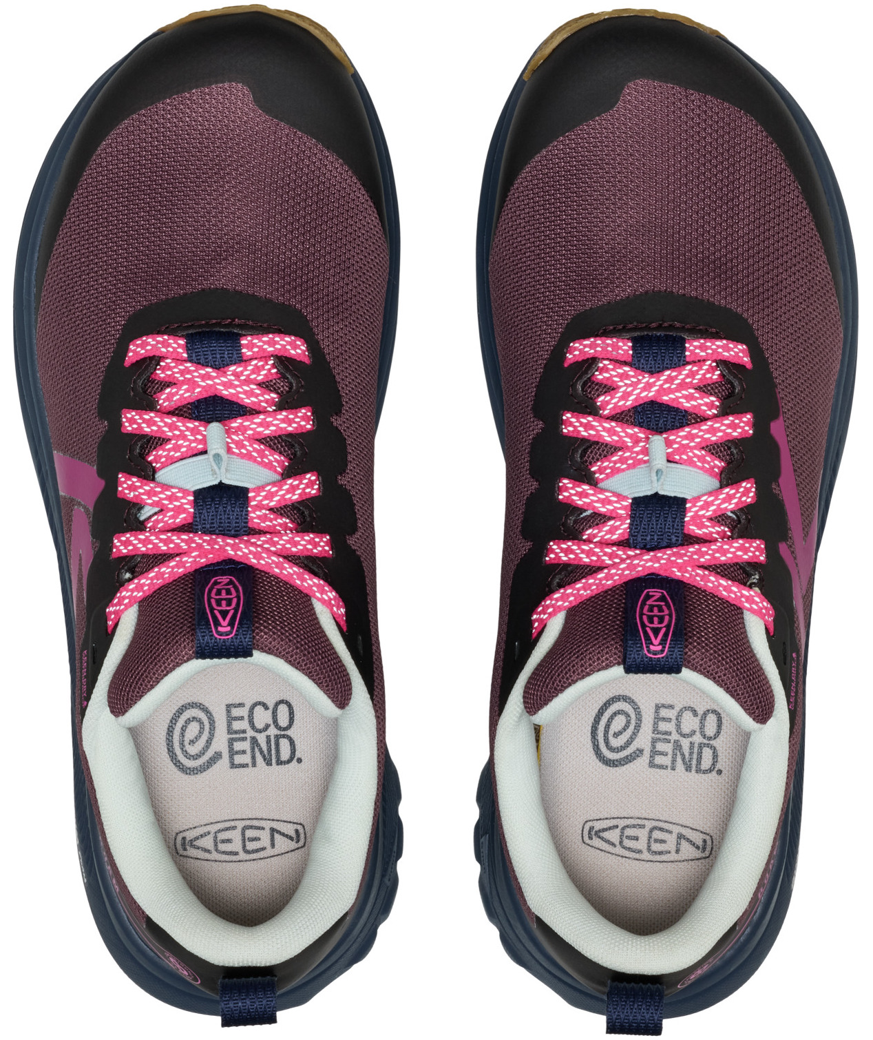 Keen Roam WP l&ouml;parskor dam, Huckleberry/Ballad Blue, large image number 5