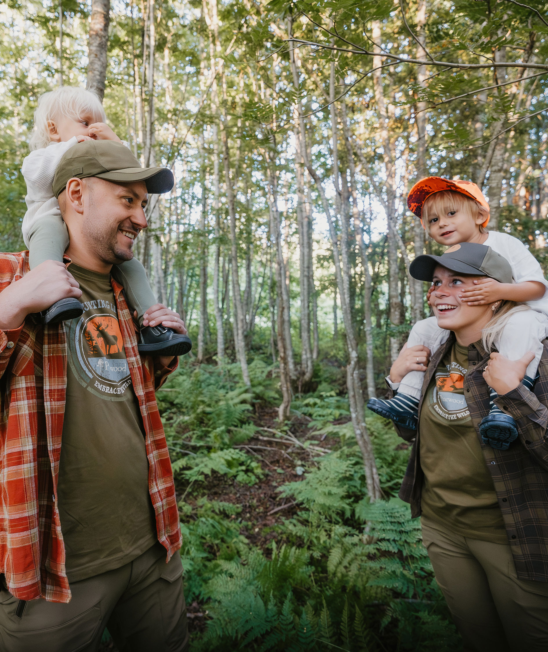 Pinewood Moose T-shirt, Hunting Olive