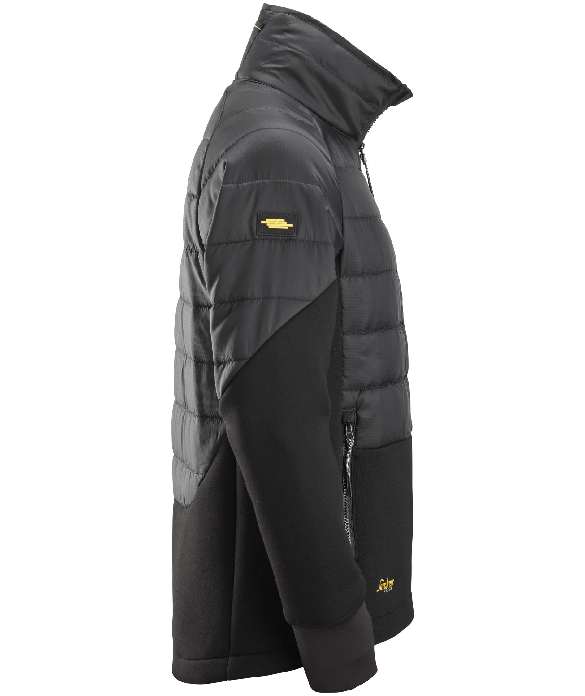 Snickers FlexiWork hybrid jacket 1902, Black, large image number 2