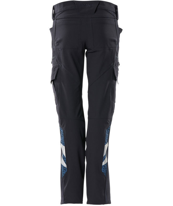 Mascot Accelerate pearl fit dame servicebukser full stretch, M&oslash;rk Marine